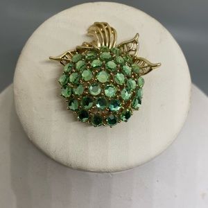 Vintage rhinestone brooch